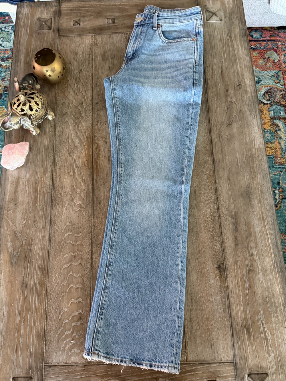 American Eagle Outfitters 90’s Bootcut Light Blue Jeans - Picture 12 of 13